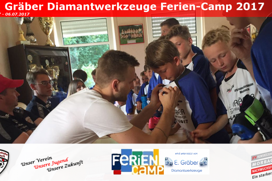 6. E. GRÄBER DIAMANTWERKZEUGE FERIEN-CAMP 2017